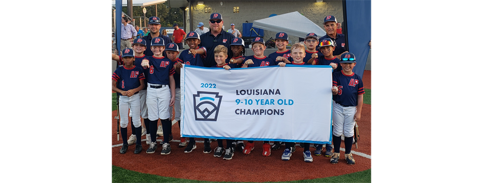 2022 LA Little League 9-10 year old STATE CHAMPIONS