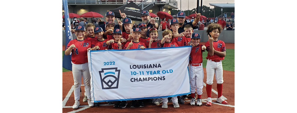 2022 LA Little League 10-11 year old STATE CHAMPIONS