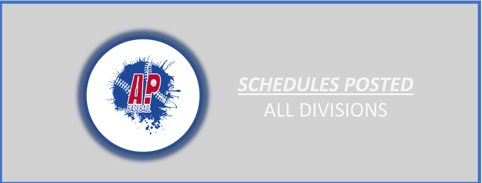 SCHEDULES POSTED