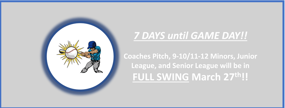 7 DAYS UNTIL AP BASEBALL 2023 SPRING IS IN FULL SWING!!
