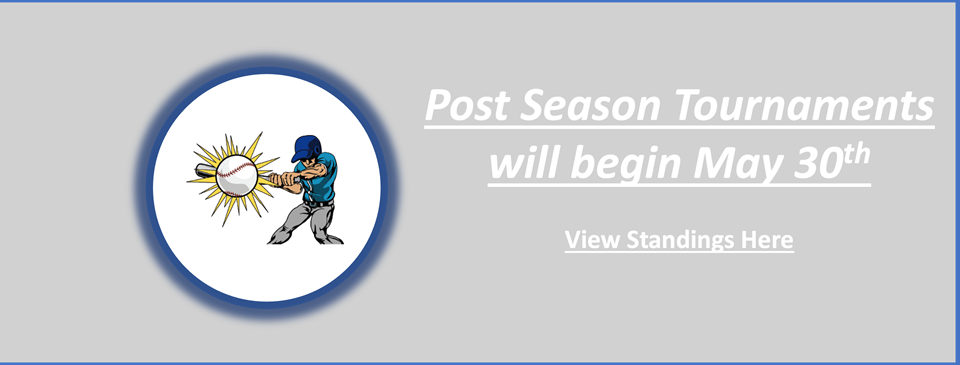 Post Season Tournament Date and Current Standings