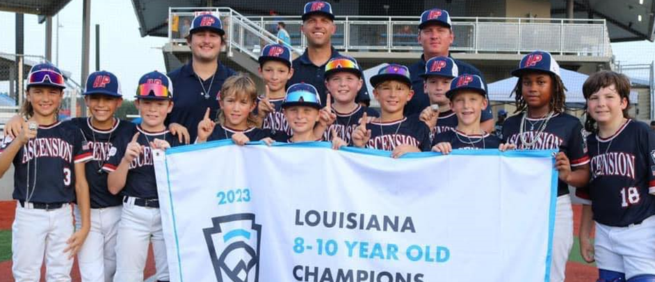 2023 Little League Minor 8-10 Year Old State Champions