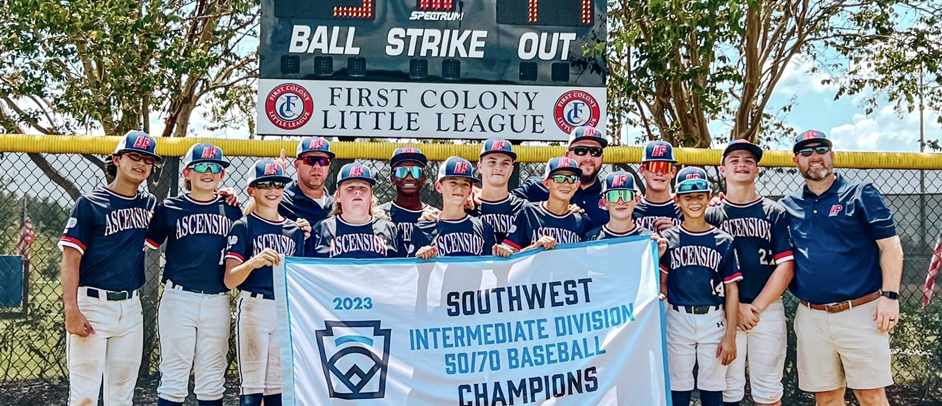 2023 Intermediate Southwest Region Champions